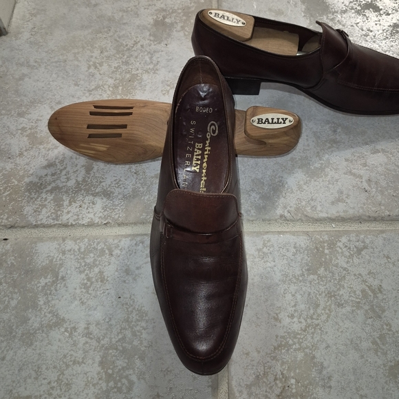 Vintage Bally Men\'s Brown Bodeo Leather Loafers main image 6
